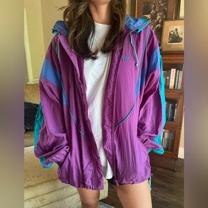 Vintage Reebok Windbreaker Jacket - L